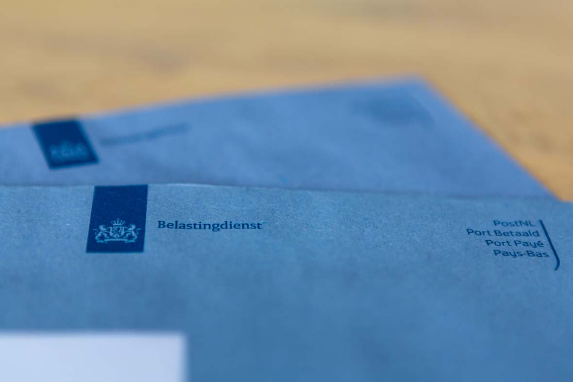 Geen zorgen meer om blauwen envelope